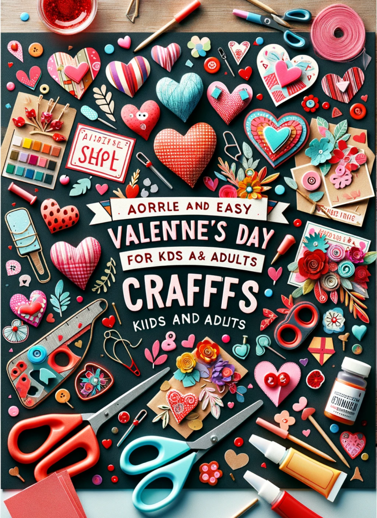 Adorable And Easy Valentine’s Day Crafts for Kids & Adults